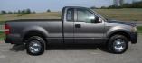 2008 Gray /Gray Ford F-150 (1FTRF12288K) with an 4.2L V6 OHV 12V engine, located at 1725 US-68 N, Bellefontaine, OH, 43311, (937) 592-5466, 40.387783, -83.752388 - Photo #5