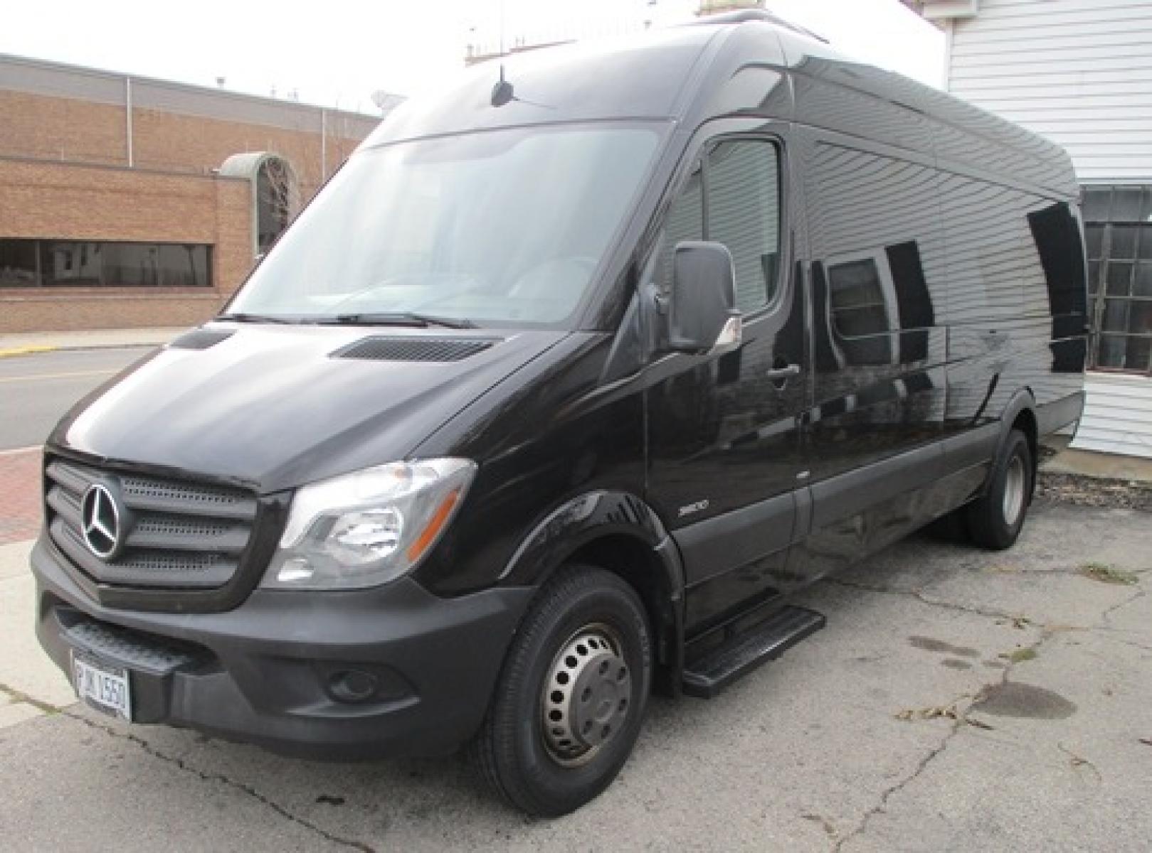 2016 Mercedes-Benz Sprinter 3500 with an Diesel engine, Auto transmission, located at 1725 US-68 N, Bellefontaine, OH, 43311, (937) 592-5466, 40.387783, -83.752388 - 2016 MERCEDES-BENZ SPRINTER, 3500 170" MOBILE OFFICE, V6, Blue Tech diesel/ Auto, 6 psg, includes driver, 2 Desks w/Corian top, AM/FM/CD/FLAT SCREEN, Storage Cab, Couch/Bed, wood floor, Refrig., Micro-wave, PW, PL, PB PS w/ tilt/cruise, Back-up camera, Roof-air, 110 Power. 96K Miles $58,800 - Photo #0