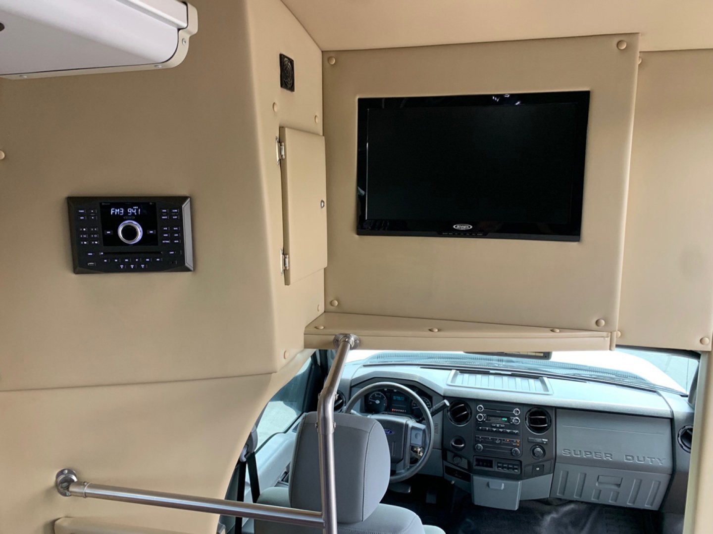 2014 White Ford F550 with an 6.7L engine, Auto transmission, 0.000000, 0.000000 - 2014 Ford F-550, Turtle Top Odyssey XL,- 6.7L Diesel Engine,- Automatic Trans,- Electric Entrance,Door,- 25 Passengers & Driver,- Mid Back Reclining Seats,- Retractable Seat Belts, - 110V Outlets,- Rear Dedicated Luggage,- Stainless Wheel Simulators,- Front and Rear A/C.- Photo#12