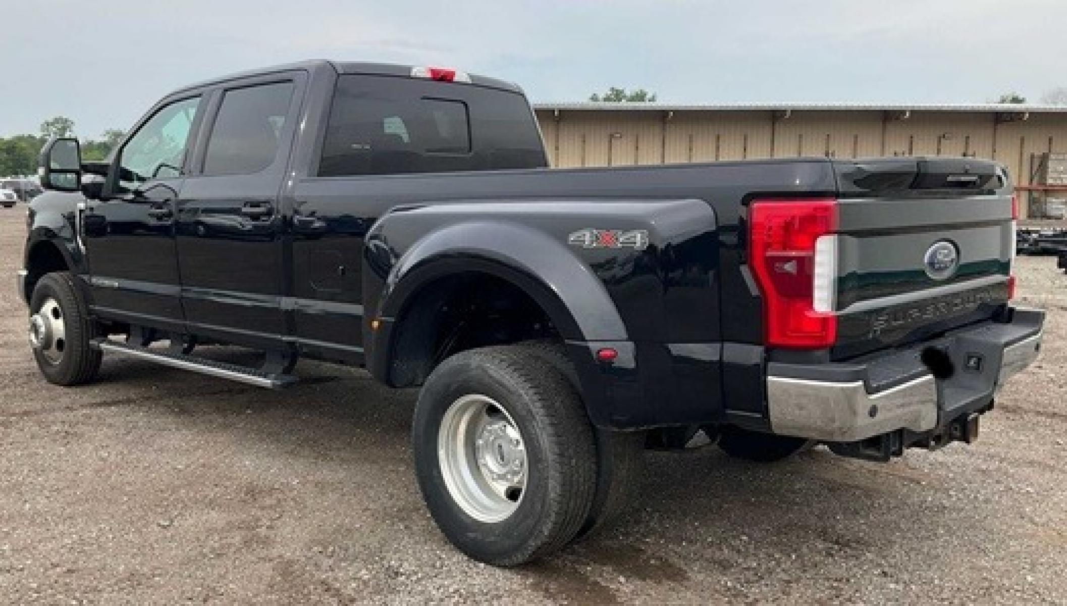 2017 Black /Black Ford F-350 SD Lariat Crew Cab Long Bed DRW 4WD (1FT8W3DT1HE) with an 6.7L V8 OHV 16V DIESEL engine, 6A transmission, located at 1725 US-68 N, Bellefontaine, OH, 43311, (937) 592-5466, 40.387783, -83.752388 - 2017 FORD F350 LARIAT “DRW” CREW CAB 4x4 6.7 DIESEL, AUTO, Black/Black Leather Heated/Cooled Power Seats, AM/FM, USB, Touchscreen, Power Windows, Power Locks, Power Mirrors, Cruise Control, Temperature/Compass, Garage Door System, Custom Driver Settings, Pano roof, Steering Wheel Controls, Adjus - Photo #1
