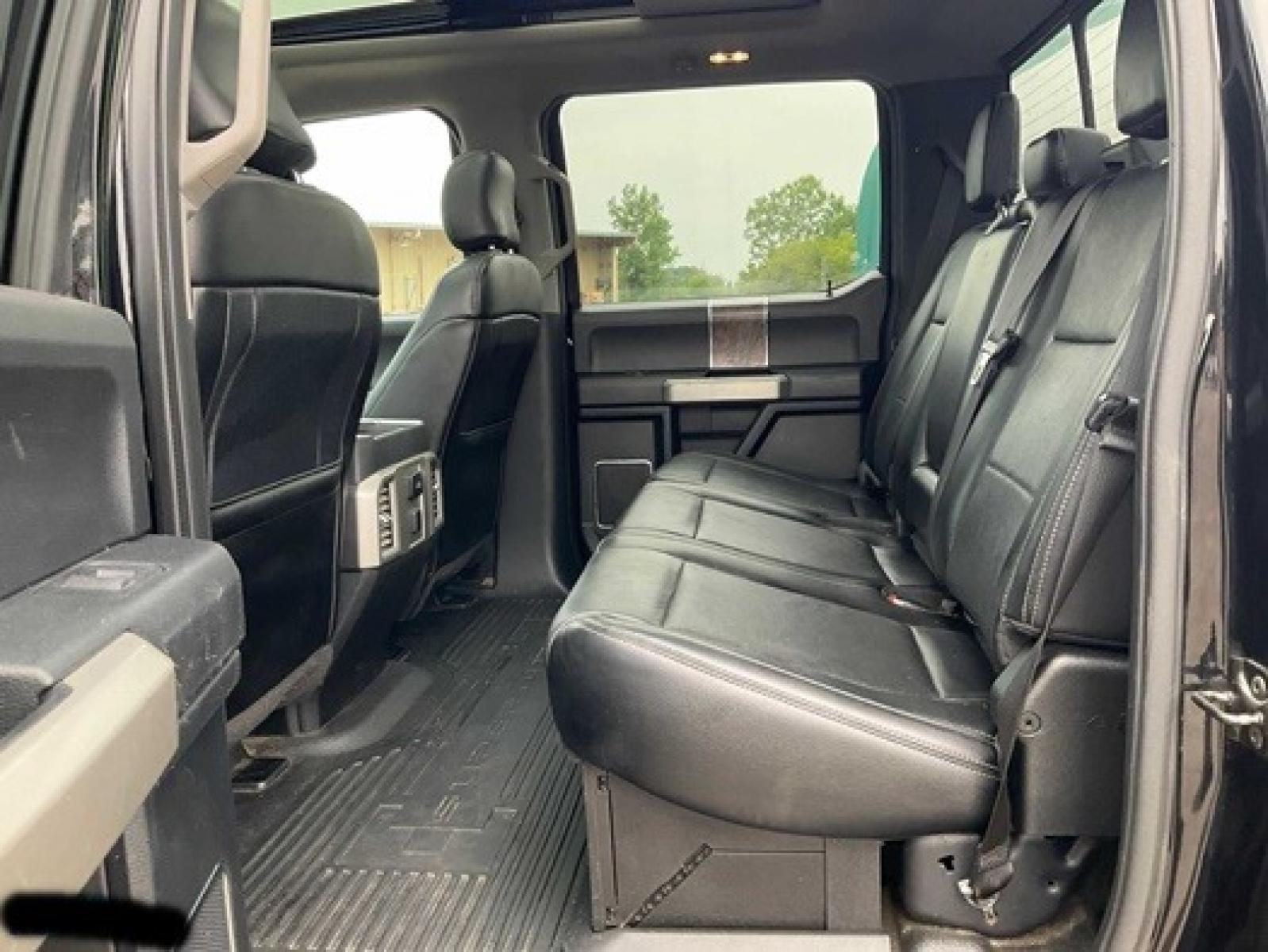 2017 Black /Black Ford F-350 SD Lariat Crew Cab Long Bed DRW 4WD (1FT8W3DT1HE) with an 6.7L V8 OHV 16V DIESEL engine, 6A transmission, located at 1725 US-68 N, Bellefontaine, OH, 43311, (937) 592-5466, 40.387783, -83.752388 - 2017 FORD F350 LARIAT “DRW” CREW CAB 4x4 6.7 DIESEL, AUTO, Black/Black Leather Heated/Cooled Power Seats, AM/FM, USB, Touchscreen, Power Windows, Power Locks, Power Mirrors, Cruise Control, Temperature/Compass, Garage Door System, Custom Driver Settings, Pano roof, Steering Wheel Controls, Adjus - Photo #19