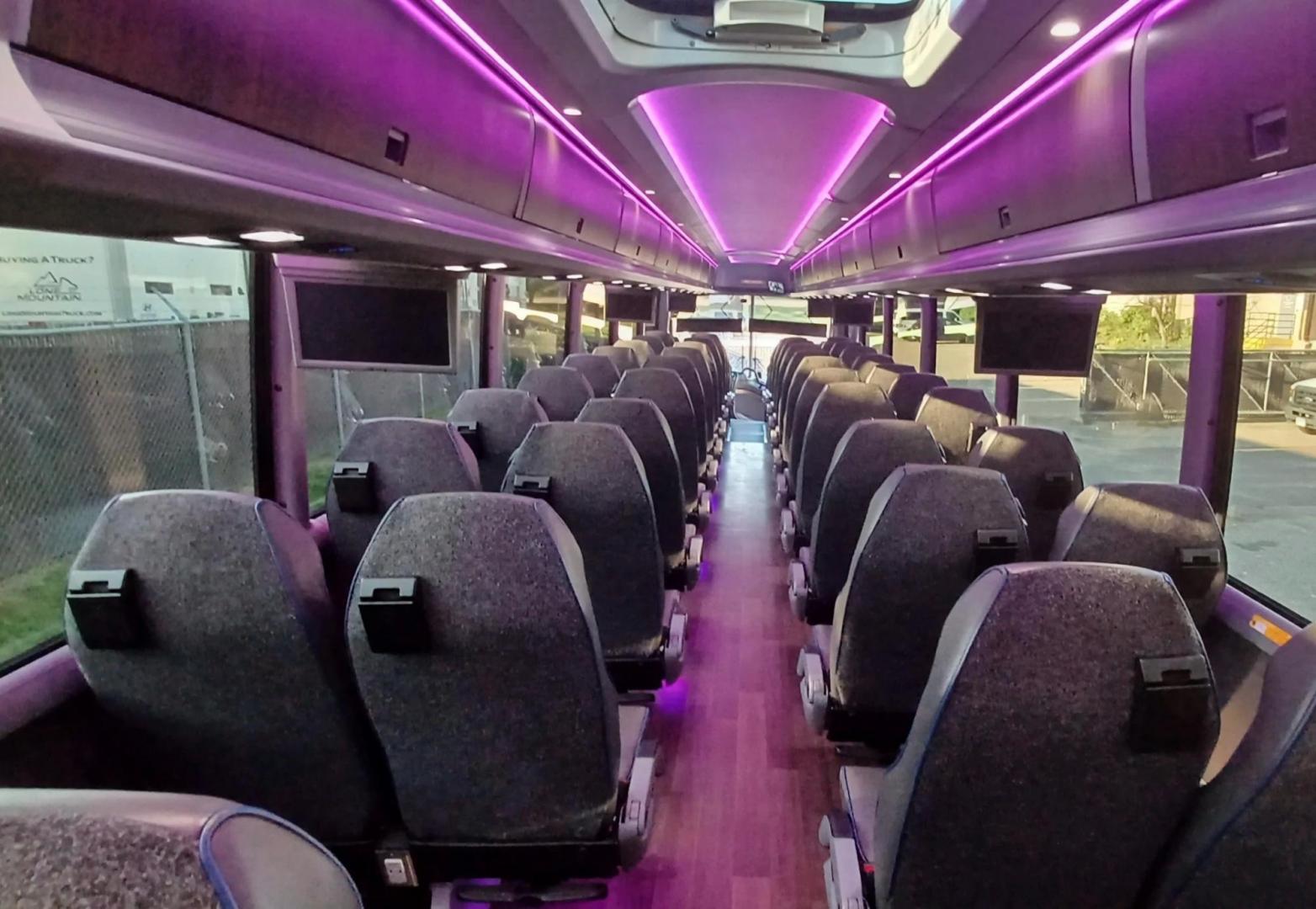 2018 Black /Black MCI J4500 with an Detroit Diesel engine, Allison transmission, 0.000000, 0.000000 - Well Maintained; This is a clean 2018 J4500 with 284,498 miles. It has been gone through top to bottom to ensure everything is 100%. We were getting ready to use it for over the road tours, and instead purchased a 2025 MCI J4500. You name it, we had it replaced under preventative maintenance. New ba - Photo#2