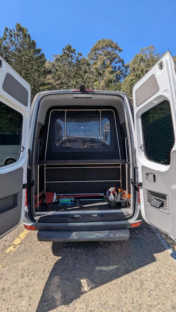 2016 Black /Black Mercedes-Benz Sprinter 3500 with an Diesel engine, Auto transmission, 0.000000, 0.000000 - Photo#3