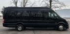2016 Black /Black Mercedes-Benz Sprinter 3500 with an Diesel engine, Auto transmission, 0.000000, 0.000000 - 2016 MB SPRINTER GRECH 3500 MILEAGE 83154 NEW PAINT BLACK / BLACK 14 PASSENGERS FRONT AND REAR TV GRECH SOUND SYSTEM LIMO BENCH SEATING WITH LAP BELTS GREY WOOD LOOK FLOORING WINDOW SHADES LED LIGHTING AND MUCH MORE LOCATED IN CA RECENT WORK : NEW PAINT - TIRES, ALL BRAKES, A/C CONDENSER AND FRONT R - Photo#3