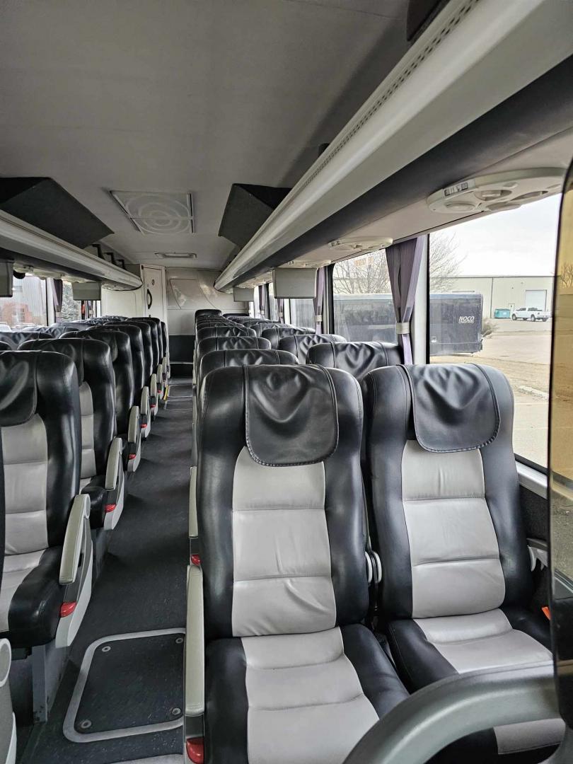 2012 White /Gray/Black CAIO with an Cummins engine, Allison transmission, 0.000000, 0.000000 - 2012 CAIO 38 PASSENGER PLUS 1 CUMMINS ALLISON WHITE EXTERIOR MILEAGE 120,000 (APPROX) RECLINER SEATS SEAT BELTS FOOT RESTS OVERHEAD STORAGE UNDERBELLY STORAGE USB PORTS DUCTED A/C READING LIGHTS TV MONITORS AND MUCH MORE ASKING CALL FOR PICTURES - Photo#3