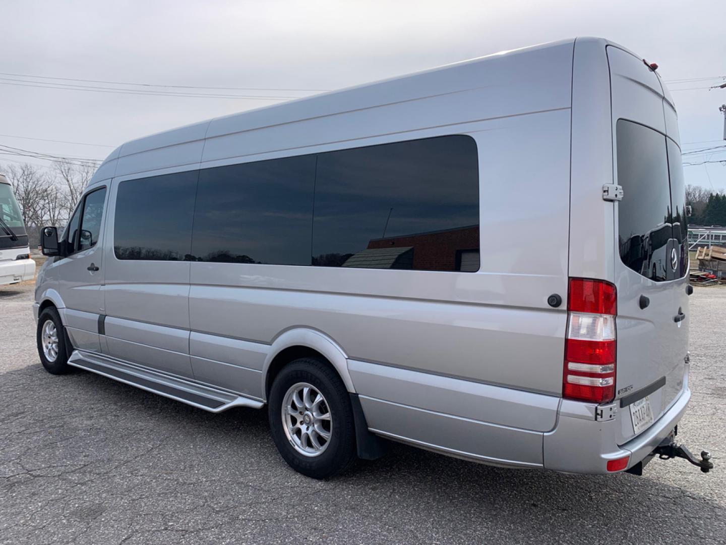 2012 Silver /Black Mercedes-Benz Sprinter with an Diesel engine, Auto transmission, 0.000000, 0.000000 - 2012 Mercedes Sprinter, - 3.0L Diesel Engine, Automatic Transmission, Midwest Conversion, 8 Passengers + Driver, Executive Style Seats - Entertainment Front and Rear, - Sliding Side Entrance Door, Rear Storage/Tailgating- Automatic Trans Alloy Wheels - Photo#3