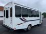 2010 White /Red/Gray Ford E450 with an V10 engine, Auto transmission, 0.000000, 0.000000 - 2010 Ford E-450 – Goshen Coach - 25 Passengers + Driver - 6.8L V10 Engine – Automatic - High Back Reclining Seats – Seat Belts -Electric Entrance Doors – Overhead Storage – Reading Lights – Front/Rear AC – Stainless Wheel Simulators - Photo#2