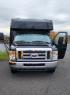 2013 /Black Ford E450 with an V10 engine, Auto transmission, 0.000000, 0.000000 - 2013 FORD E450 V-10 GAS TURTLE TOP BLACK EXTERIOR 24 PASS EXECUTIVE SHUTTLE BLACK EXECUTIVE SEATS - (SEAT COVER NEED REPLACED) LAP BELTS RECLINER SEATS WOOD LOOK FLOORING OVERHEAD RACKS REAR LUGGAGE AIR RIDE NEW TRANSMISSION AND MUCH MORE! LOCATED IN NEWBURGEH, NY FINANCING AVAILABLE WITH APPROVED C - Photo#1