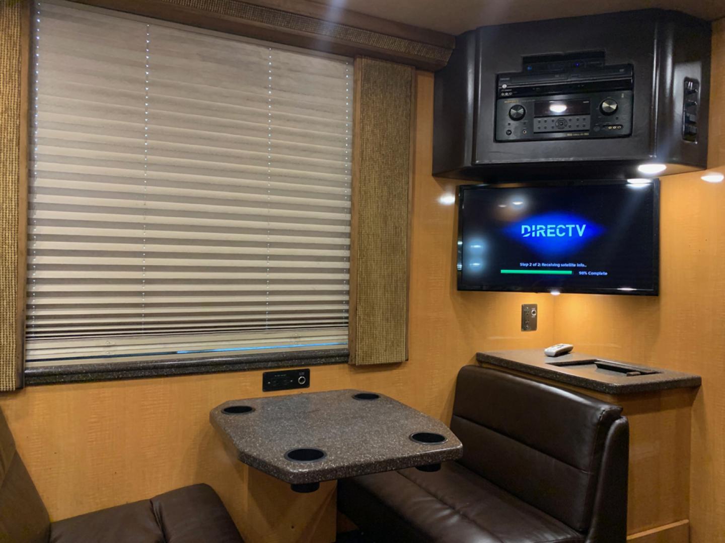 2008 Red/Black/Tan /Black Prevost XLII with an Series 60 Detroit Diesel engine, Allison transmission, 0.000000, 0.000000 - 2008 Prevost XLII - Series 60 Detroit Diesel Engine - Allison Automatic Transmission - Engine and Trans Rebuilt - 45' Long - Diesel Generator - Front Slide Out - Front Lounge - Galley - Restroom with Shower - 12 Bunks - Rear Lounge - 5 Roof A/C with Heat Strips - Aluminum Wheels - Photo#18