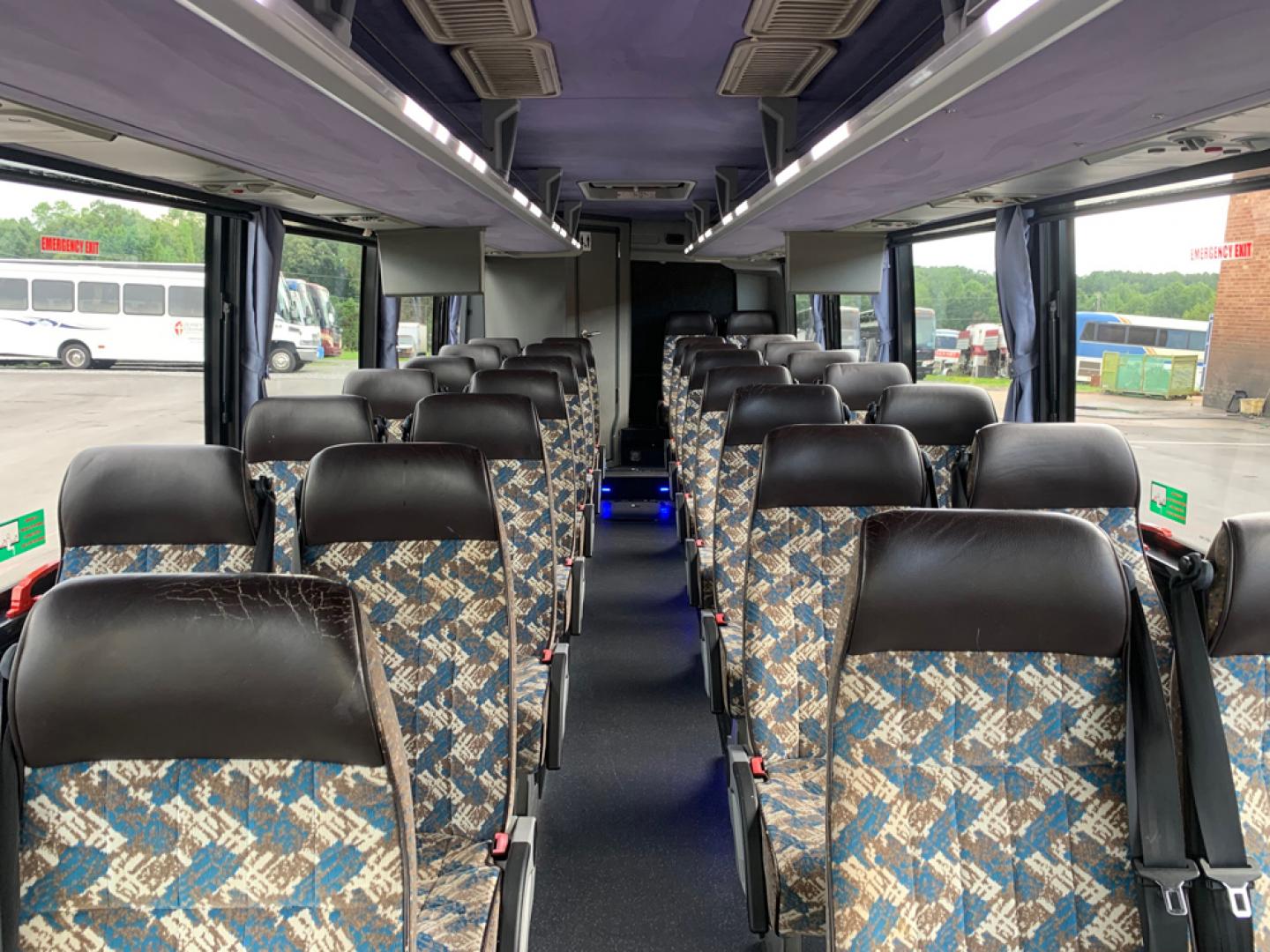 2013 White /Tan/Blue TEMSA TS-30 with an Cummins 6.7L engine, Allison transmission, 0.000000, 0.000000 - 2013 Temsa TS-30 - Cummins 6.7L - 5,000 Miles on Rebuilt Engine -Allison Automatic Trans - 30 Passengers & Driver - High Back Reclining Seats - 3 Point Seat Belts - 110V Outlets - Open Overhead Storage - Alloy Wheels - 2 Luggage Bays - Photo#9