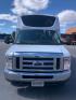 2018 White /Gray/Blue Ford E450 with an V10 engine, Auto transmission, 0.000000, 0.000000 - 2018 Ford E-450 Berkshire Coach 6.8L V10, Autom 24 passengers + Driver, High Back Leather Seats, USR Seatbelts, Reading Lights, Observation Window, Reading Lights, Overhead Storage, Rear Dedicated Luggage, Electric Entrance Door, Roof Mont A/C, Stainless Wheel Simulators 50,100 Miles - Photo#8