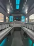 2020 Black /Black Ford Transit with an Gas engine, Auto transmission, 0.000000, 0.000000 - 2020 FORD TRANSIT STARCRAFT BUS W/ BATTISTI CUSTOMS LIMO INTERIOR 3.5L (6) CYLINDER - GAS ENGINE RWD BY-FOLD ENTRY DOOR INTERIOR BLACK DIAMOND PATTERN LIMO BENCH SEATS W/ LAP BELTS FOR 14 PASSENGERS - PLUS DRIVER TV' REAR RGB LIGHTING ON REAR WALL AND CEILING INSERT OVERHEAD DOME LIGHTS OVERHEAD GRA - Photo#7