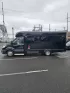 2020 Black /Black Ford Transit with an Gas engine, Auto transmission, 0.000000, 0.000000 - 2020 FORD TRANSIT STARCRAFT BUS W/ BATTISTI CUSTOMS LIMO INTERIOR 3.5L (6) CYLINDER - GAS ENGINE RWD BY-FOLD ENTRY DOOR INTERIOR BLACK DIAMOND PATTERN LIMO BENCH SEATS W/ LAP BELTS FOR 14 PASSENGERS - PLUS DRIVER TV' REAR RGB LIGHTING ON REAR WALL AND CEILING INSERT OVERHEAD DOME LIGHTS OVERHEAD GRA - Photo#1