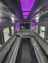 2020 Black /Black Ford Transit with an Gas engine, Auto transmission, 0.000000, 0.000000 - 2020 FORD TRANSIT STARCRAFT BUS W/ BATTISTI CUSTOMS LIMO INTERIOR 3.5L (6) CYLINDER - GAS ENGINE RWD BY-FOLD ENTRY DOOR INTERIOR BLACK DIAMOND PATTERN LIMO BENCH SEATS W/ LAP BELTS FOR 14 PASSENGERS - PLUS DRIVER TV' REAR RGB LIGHTING ON REAR WALL AND CEILING INSERT OVERHEAD DOME LIGHTS OVERHEAD GRA - Photo#9