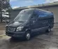 2018 Black /Black Mercedes-Benz Sprinter 3500 with an Gas engine, Auto transmission, 0.000000, 0.000000 - 2018 Mercedes Benz Sprinter Grech Executive Shuttle 3500 Ext -Black / Black 13 Rear passengers Plus Driver and Co-Pilot Front TV Pro Air - Heat and A/C System Grech Sound System and Controls Grey Wood Look Flooring Rear Row Stadium Seating Rear Luggage with Under Seat Storage Window Shades USB Power - Photo#0