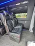 2018 Black /Black Mercedes-Benz Sprinter 3500 with an Gas engine, Auto transmission, 0.000000, 0.000000 - 2018 Mercedes Benz Sprinter Grech Executive Shuttle 3500 Ext -Black / Black 13 Rear passengers Plus Driver and Co-Pilot Front TV Pro Air - Heat and A/C System Grech Sound System and Controls Grey Wood Look Flooring Rear Row Stadium Seating Rear Luggage with Under Seat Storage Window Shades USB Power - Photo#14