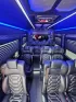 2018 Black /Black Mercedes-Benz Sprinter 3500 with an Gas engine, Auto transmission, 0.000000, 0.000000 - 2018 Mercedes Benz Sprinter Grech Executive Shuttle 3500 Ext -Black / Black 13 Rear passengers Plus Driver and Co-Pilot Front TV Pro Air - Heat and A/C System Grech Sound System and Controls Grey Wood Look Flooring Rear Row Stadium Seating Rear Luggage with Under Seat Storage Window Shades USB Power - Photo#18
