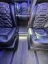 2018 Black /Black Mercedes-Benz Sprinter 3500 with an Gas engine, Auto transmission, 0.000000, 0.000000 - 2018 Mercedes Benz Sprinter Grech Executive Shuttle 3500 Ext -Black / Black 13 Rear passengers Plus Driver and Co-Pilot Front TV Pro Air - Heat and A/C System Grech Sound System and Controls Grey Wood Look Flooring Rear Row Stadium Seating Rear Luggage with Under Seat Storage Window Shades USB Power - Photo#19