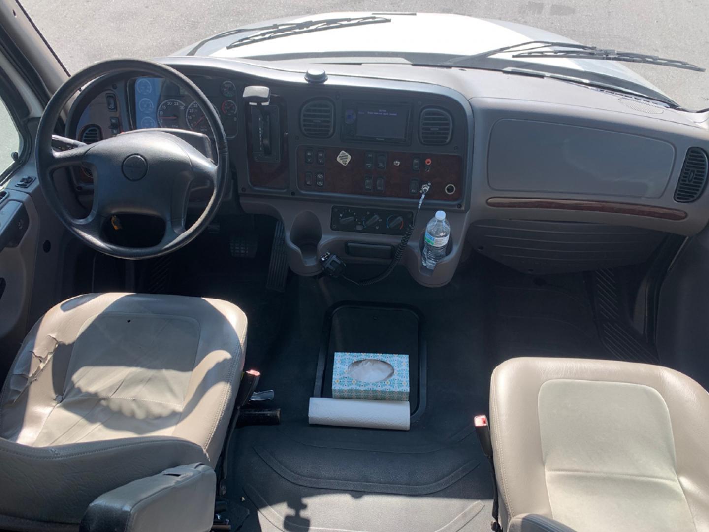 2012 White /Blue Freightliner M2 with an Diesel engine, Automatic transmission, 0.000000, 0.000000 - 2012 Freightliner M2 - 6.7L Cummins Diesel Engine - Automatic Trans - Electric Entrance Door - 34 Passengers & Driver - Mid Back Reclining Seats - Seat Belts- Aisle Sliders- Rear Dedicated Luggage - Aluminum Wheels - Front and Rear A/- Photo#11