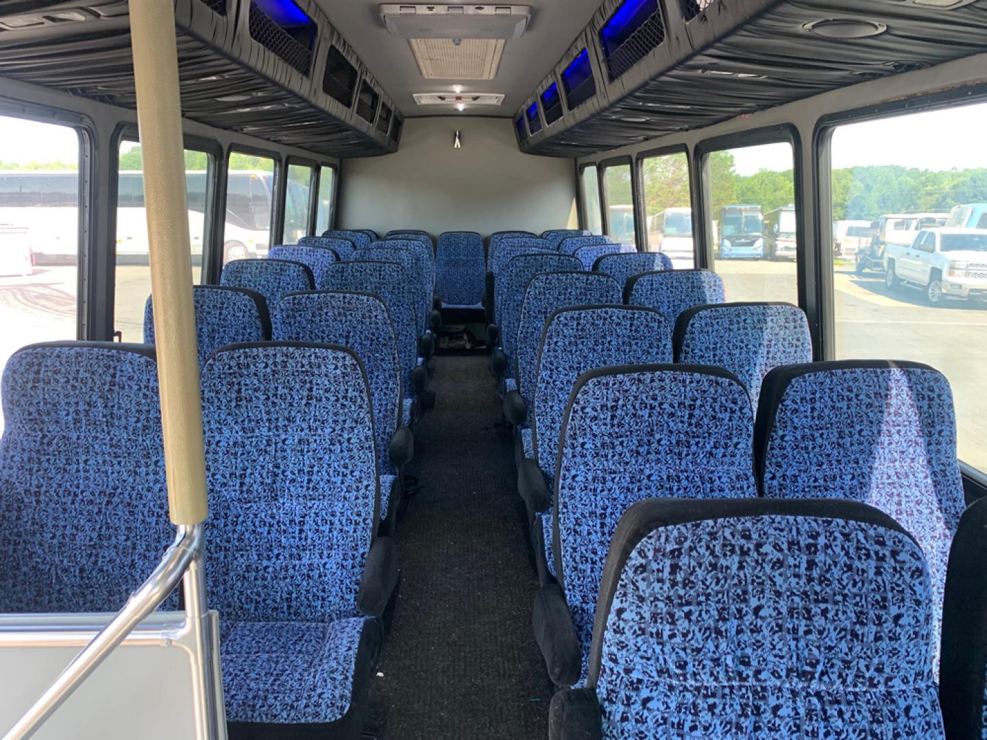 2012 White /Blue Freightliner M2 with an Diesel engine, Automatic transmission, 0.000000, 0.000000 - 2012 Freightliner M2 - 6.7L Cummins Diesel Engine - Automatic Trans - Electric Entrance Door - 34 Passengers & Driver - Mid Back Reclining Seats - Seat Belts- Aisle Sliders- Rear Dedicated Luggage - Aluminum Wheels - Front and Rear A/- Photo#12