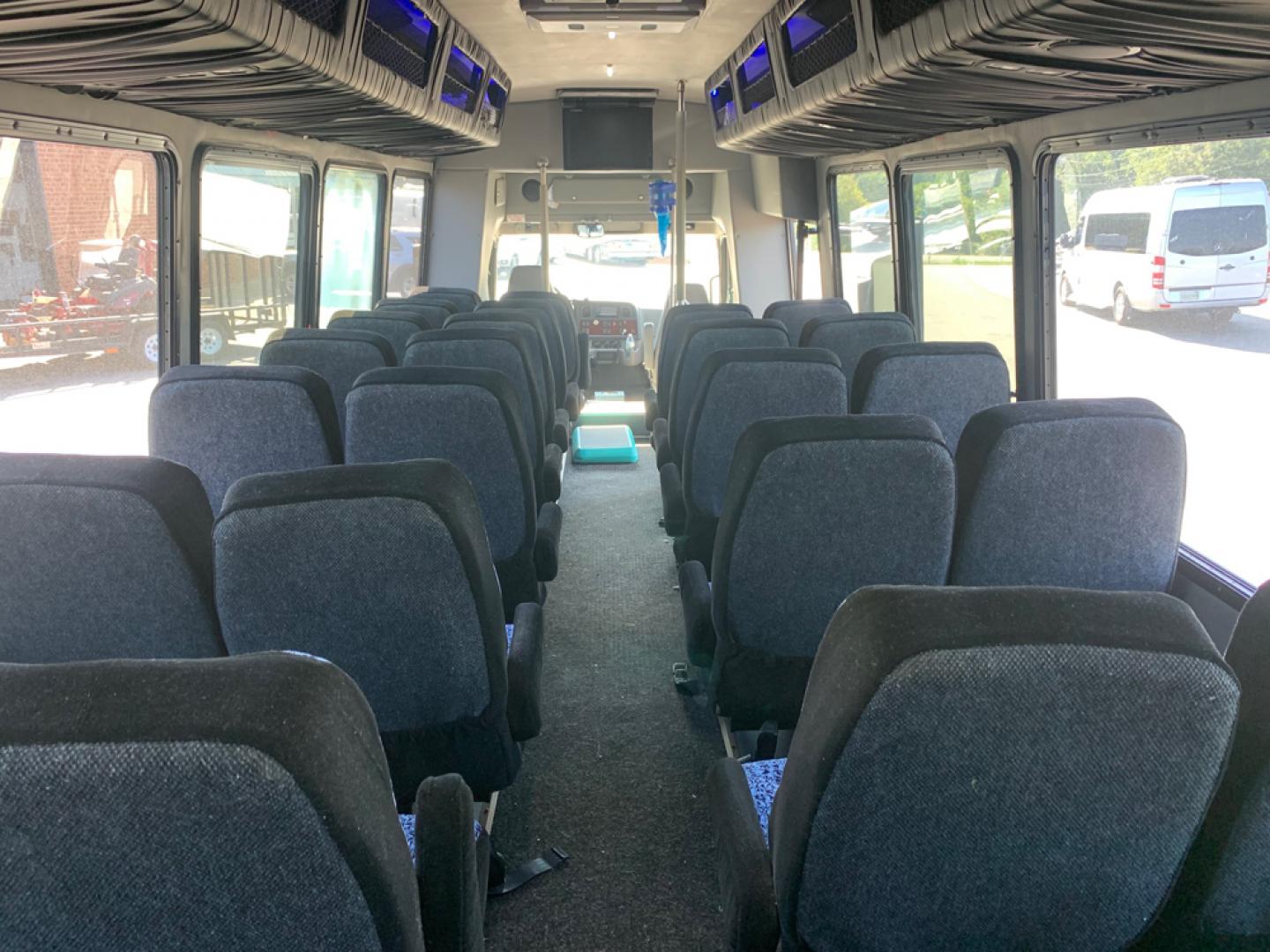 2012 White /Blue Freightliner M2 with an Diesel engine, Automatic transmission, 0.000000, 0.000000 - 2012 Freightliner M2 - 6.7L Cummins Diesel Engine - Automatic Trans - Electric Entrance Door - 34 Passengers & Driver - Mid Back Reclining Seats - Seat Belts- Aisle Sliders- Rear Dedicated Luggage - Aluminum Wheels - Front and Rear A/- Photo#14