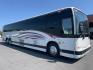 2005 White /Blue Prevost XLII with an Series 60 Detroit Diesel engine, Allison transmission, 0.000000, 0.000000 - 2005 Prevost XL-II - Series 60 Detroit Diesel - Allison Auto Transmission - 45' - 50 Passengers - 5 Monitors and DVD - Enclosed Parcel Racks – Restroom - Aluminum Wheels- Photo#0