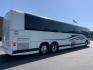 2005 White /Blue Prevost XLII with an Series 60 Detroit Diesel engine, Allison transmission, 0.000000, 0.000000 - 2005 Prevost XL-II - Series 60 Detroit Diesel - Allison Auto Transmission - 45' - 50 Passengers - 5 Monitors and DVD - Enclosed Parcel Racks – Restroom - Aluminum Wheels- Photo#2