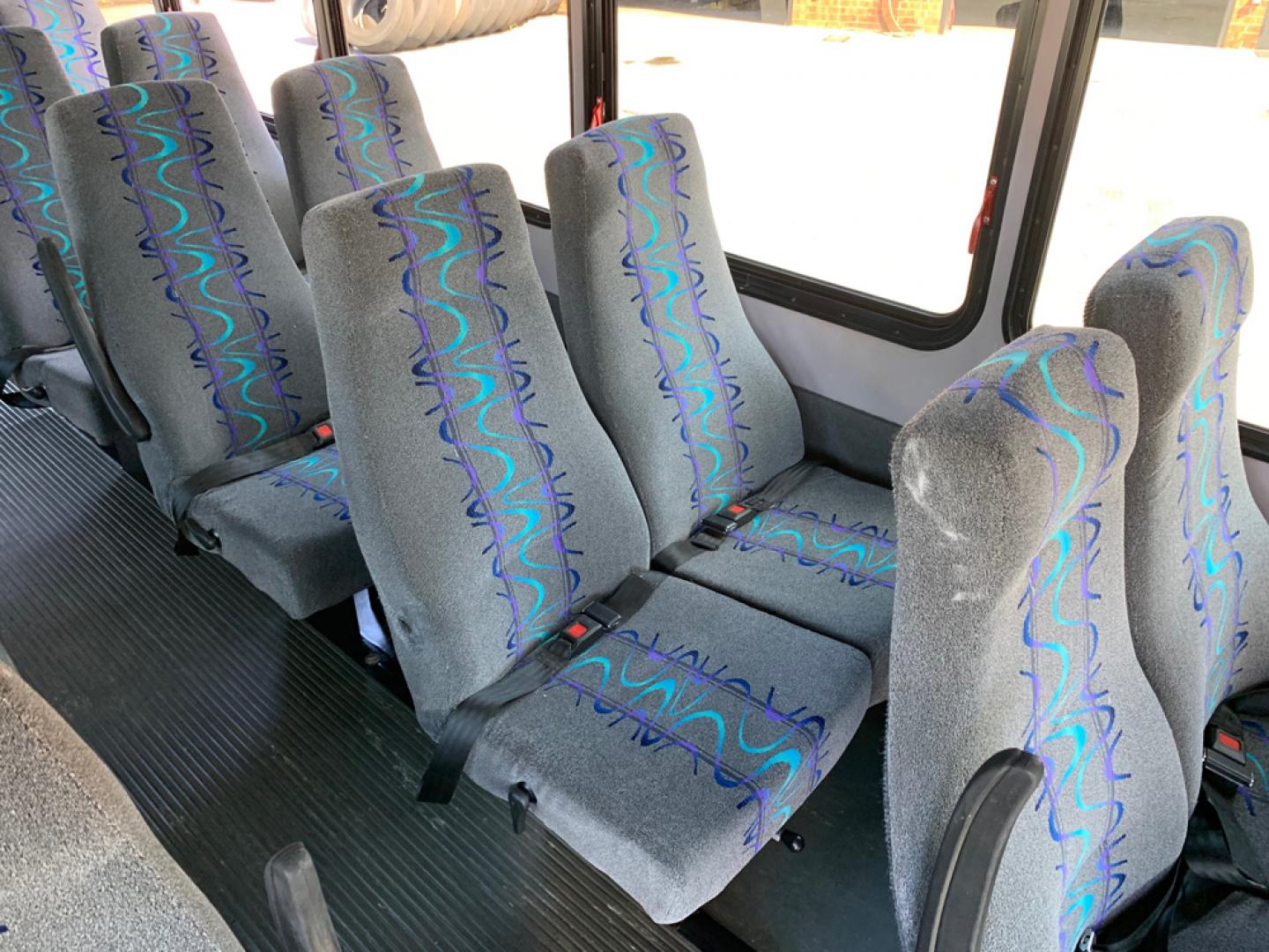 2011 White /Gray/Blue Ford E450 with an V10 engine, Auto transmission, 0.000000, 0.000000 - 2011 Ford E-450 - Starcraft Coach Automatic Trans - 6.8L V10 Engine - Electric Entrance Door - 25 Passengers + Driver - High Back Reclining Seats – Seatbelts - Aisle Sliders - Reading Lights - Stainless Wheel Simulators - Front and Rear A/C - Overhead Storage -- Photo#13